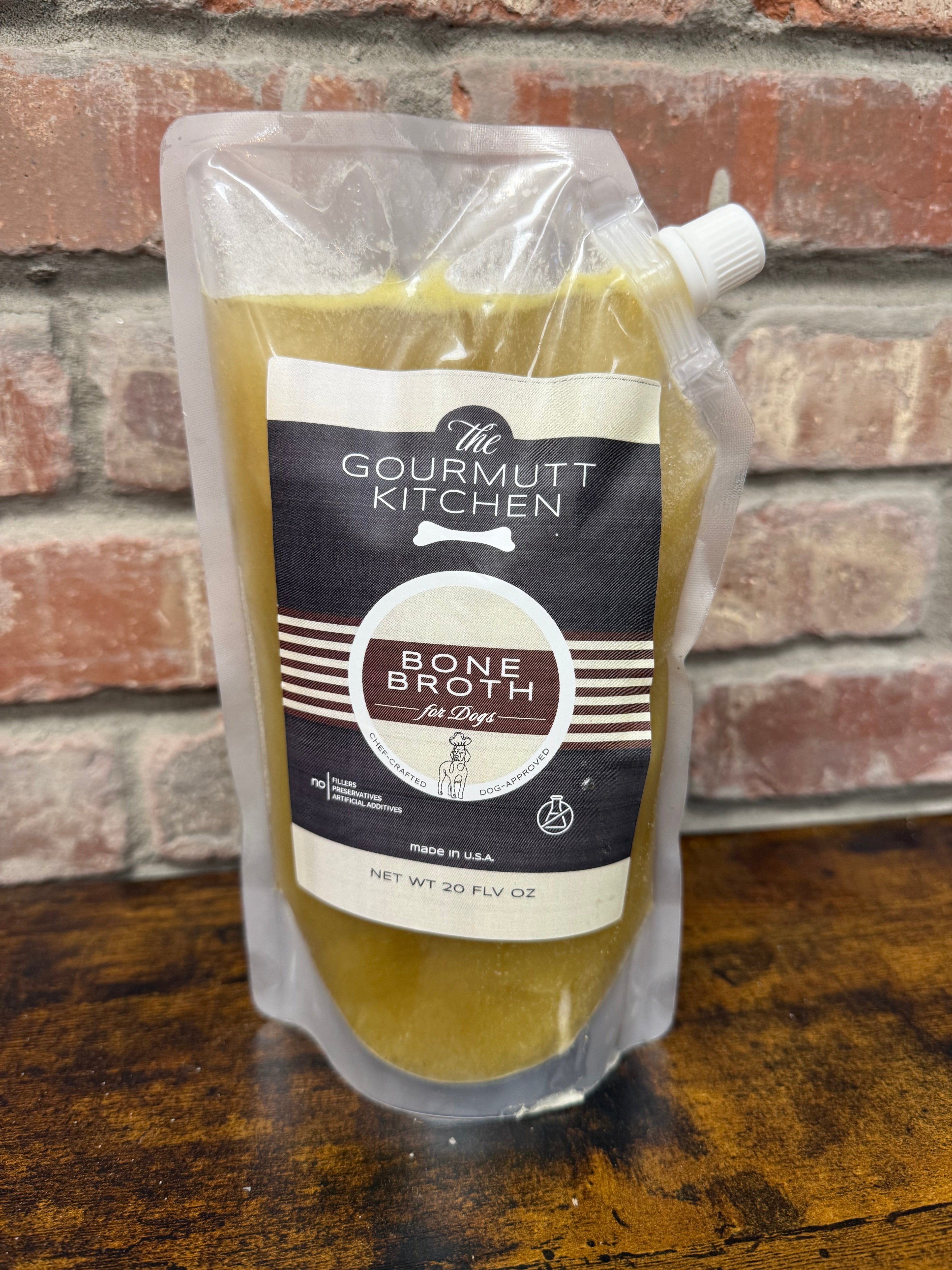 Gourmutt Bone Broth — pressure-cooked in small batches in Roswell, GA