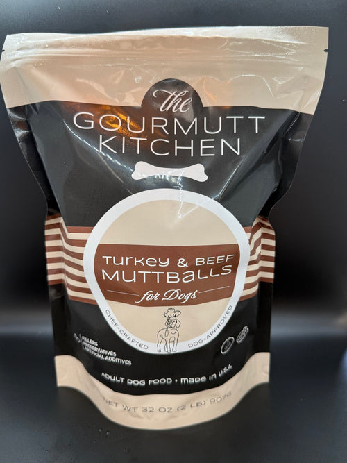 Turkey Beef Muttballs (2LBS) - The Gourmutt Kitchen